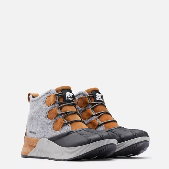 Sorel Gray and Brown Winter Boots - Picture 3 of 7